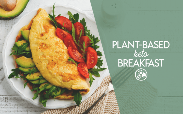 An Example Plant Based Keto Breakfast | Only 15 Grams of Carbs