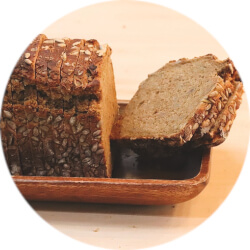 Sprouted grain bread