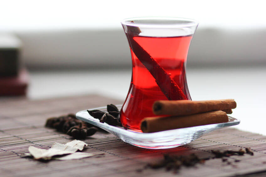 Cinnamon hibiscus tea