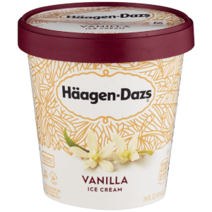 Haagen Dazs vanilla